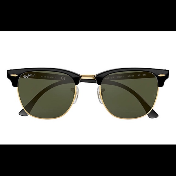RAY-BAN CLUBMASTER CLASSIC SUNGLASSES - Picture 5 of 8